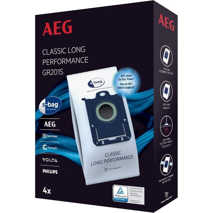 RECAMBIO BOLSAS ASPIRADOR GR-201-S (AEG)